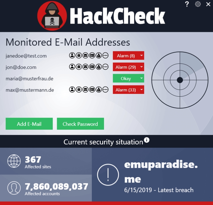 防黑客入侵软件(Abelssoft HackCheck 2020) v2.01 Build 54最新版